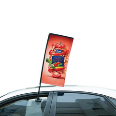 Bandera rectangular para ventana de coche