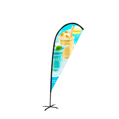 Teardrop Flag with Uni-Fit Pole